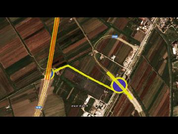 The Fier Bypass opens but work will continue until August..